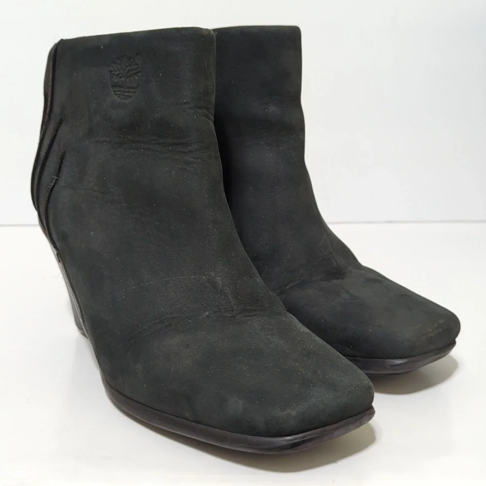 Timberland Baychester leather ankle booties woman's size 6.5M - Picture 2 of 16